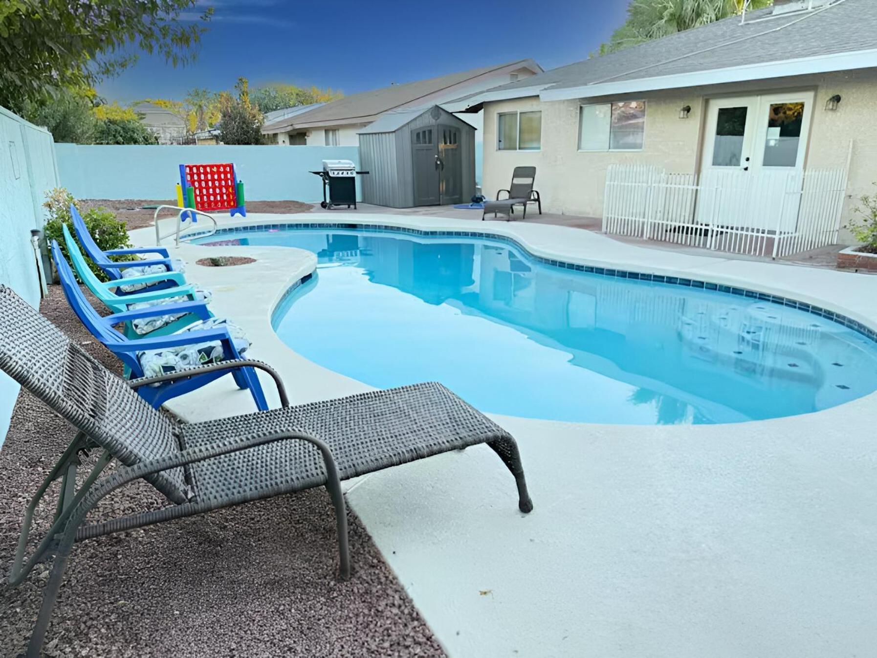 Lv Amazing Single Story - Private Pool Games Bbq Villa Las Vegas Exterior photo